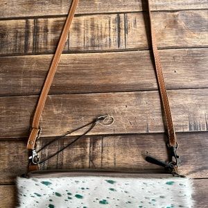 Myra Cow-hide crossbody